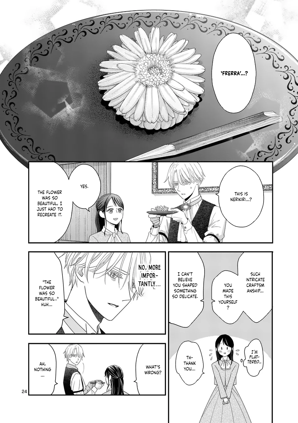Got summoned to another world by accident, so I’ll just make Japanese sweets. Chapter 10 - . Page 24